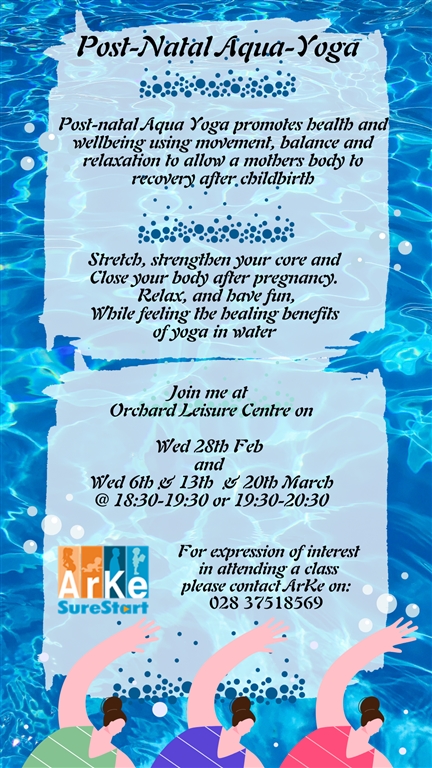 Postnatal Aqua Yoga