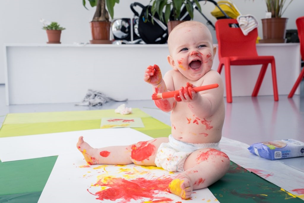 Baby Messy Play