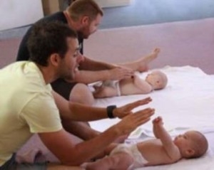 Dad's Baby Massage